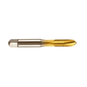REGAL CUTTING TOOLS 3/8"-16 NC H3 3 Flute Plug SuperTuf SS Spiral Point Tap with TiN 073409MS